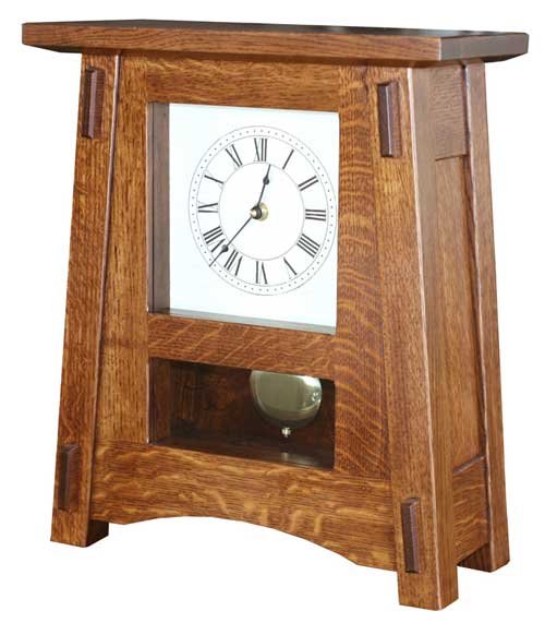 Mccoy Mantle Clock Pendulum Buffets And Hutches Illinois Amish